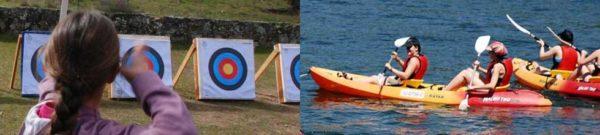 Pack Kayak + Tiro con arco
